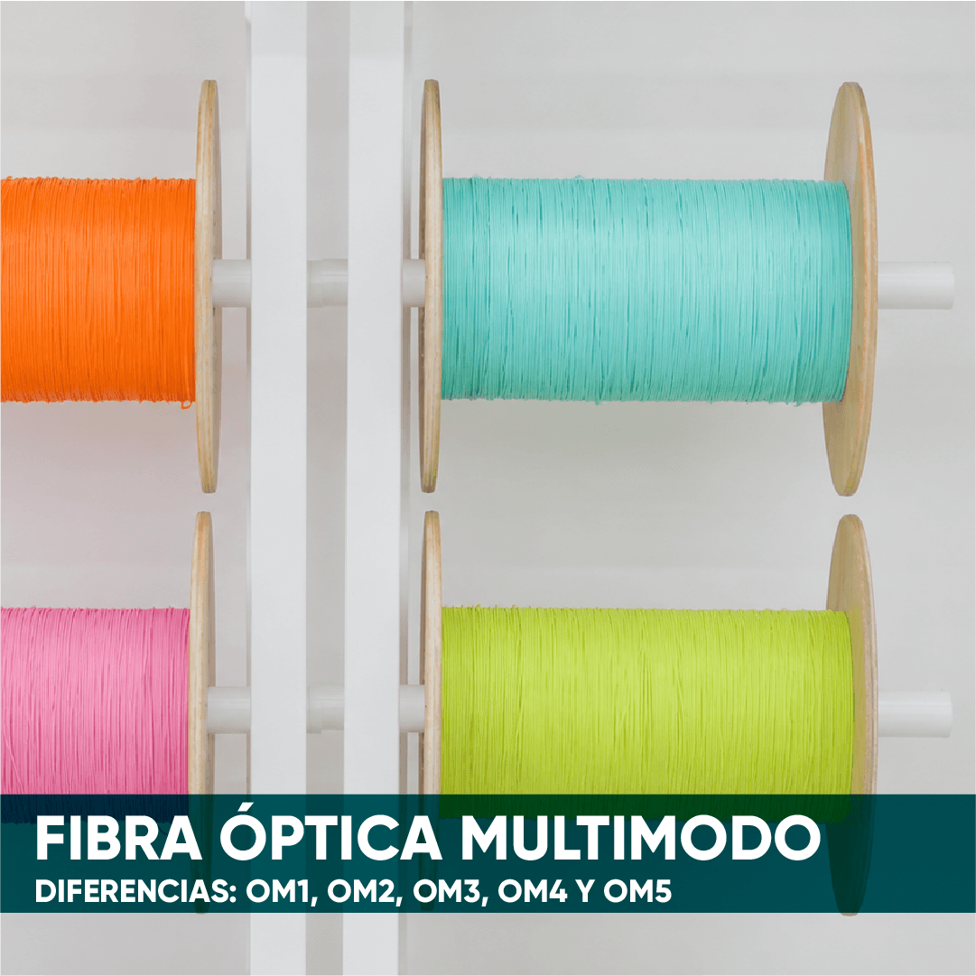 DIFERENCIAS EN LA FIBRA MULTIMODO: OM1, OM2, OM3, OM4 Y OM5
