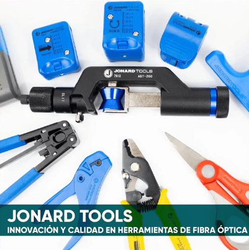 JONARD TOOLS: INNOVACIÓN Y CALIDAD EN HERRAMIENTAS DE FIBRA ÓPTICA