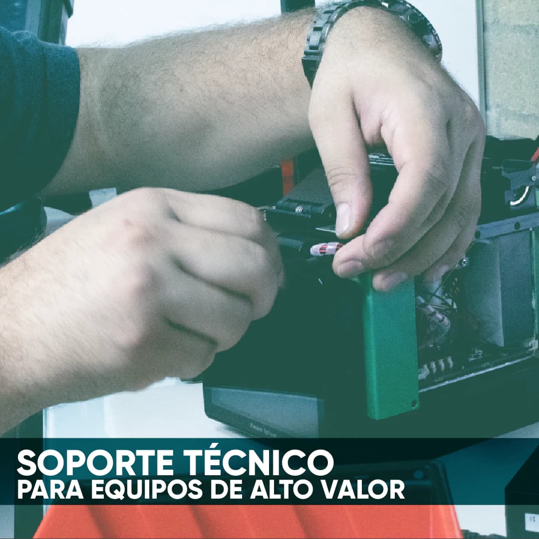 SOPORTE TÉCNICO PARA EQUIPOS DE INSTALACIÓN DE FIBRA ÓPTICA