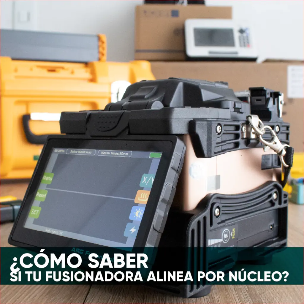 ¿Cómo saber si tu fusionadora alinea por núcleo o por revestimiento?