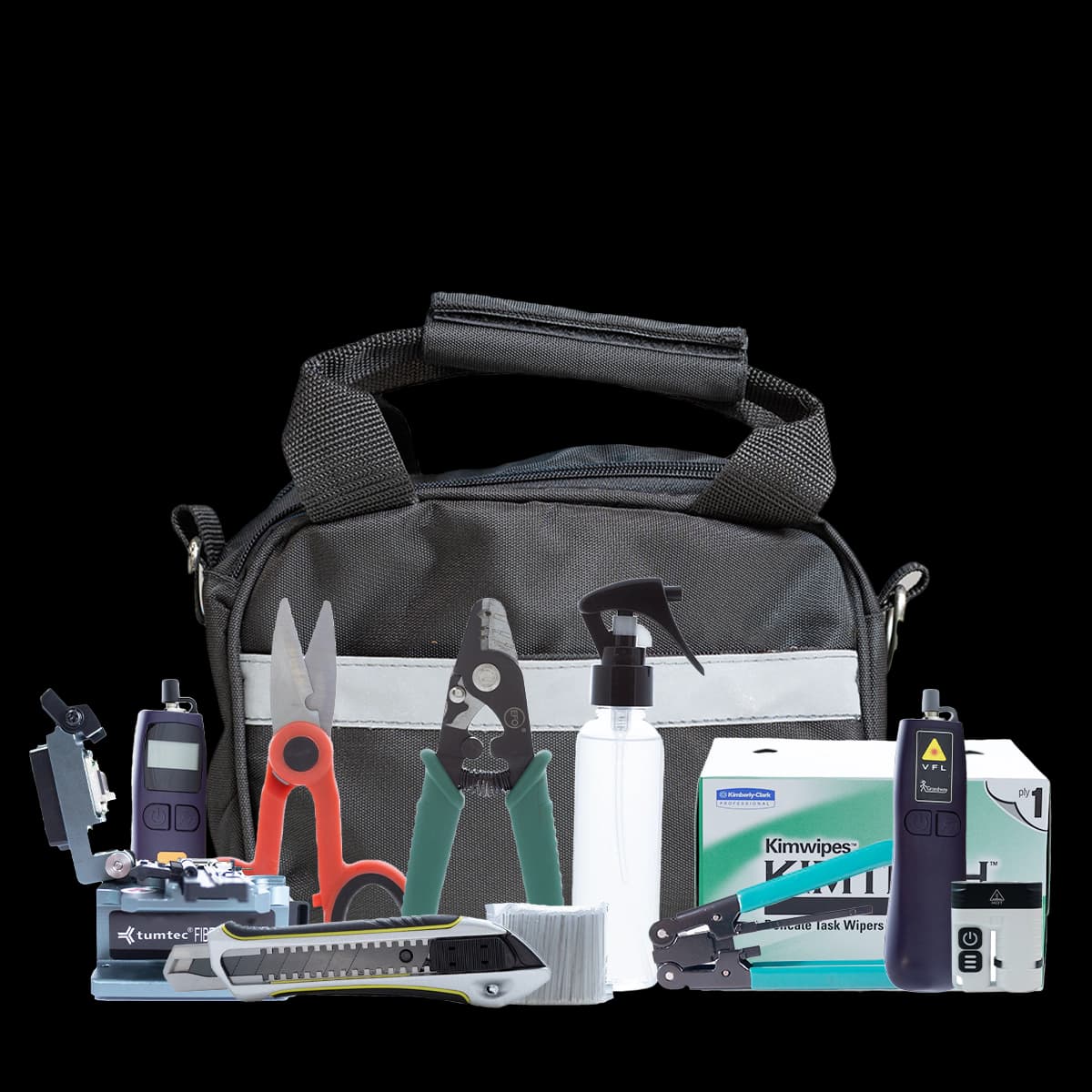 Herramientas y preparación de fibra