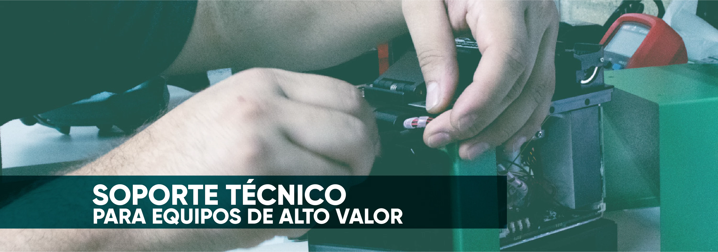 SOPORTE TÉCNICO PARA EQUIPOS DE INSTALACIÓN DE FIBRA ÓPTICA